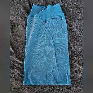 Buffunny Sphynx Ribbed Skirt - Nile - Small